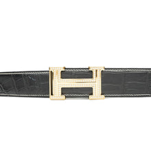 Load image into Gallery viewer, Handcrafted Alligator Leather Belts DVG59
