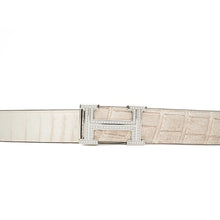Load image into Gallery viewer, Handcrafted Alligator Leather Belts DVG73
