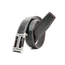 Load image into Gallery viewer, Handcrafted Alligator Leather Belts DVG80
