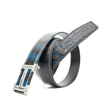 Load image into Gallery viewer, Handcrafted Alligator Leather Belts DVG86
