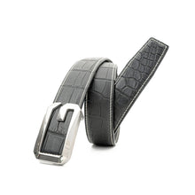 Load image into Gallery viewer, Handcrafted Alligator Leather Belts G-shaped buckle
