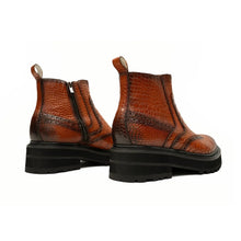 Load image into Gallery viewer, Handmade Nile Crocodile Chelsea Boots
