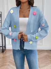 Load image into Gallery viewer, Handmade Crochet Floral Sweet Cardigan Sweater | NCS
