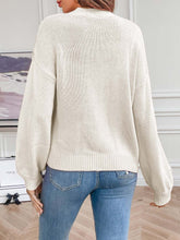 Load image into Gallery viewer, Handmade Crochet Floral Sweet Cardigan Sweater | NCS
