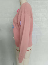 Load image into Gallery viewer, Handmade Crochet Floral Sweet Cardigan Sweater | NCS
