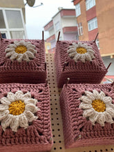 Load image into Gallery viewer, Handmade Stylish Daisy Knit Cardigan Sweater | NCS
