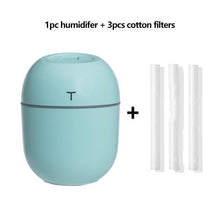 Load image into Gallery viewer, New Ultrasonic Mini Air Humidifier 200ML USB Aroma Essential Oil Diffuser Home Car Fogger Mist Maker with LED Night Lamp
