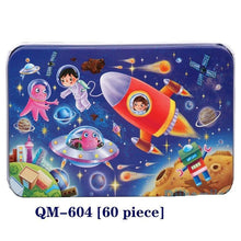 Load image into Gallery viewer, New 60 Pieces Wooden Puzzle Kids Toy Cartoon Animal Wooden Puzzles Child Early Educational Learning Toys for Christmas Gift
