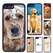 Load image into Gallery viewer, Golden Retriever Dog Cute Puppy Phone Case For Iphone 14 5 6 7 8 Plus X Xr Xs 11 12 13 Pro Max  Ultra Full Protective Liquid Silicone Case Back Cover For Iphone
