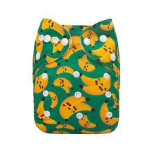 Load image into Gallery viewer, Baby One Size Fits All Reusable Baby Cloth Diaper with  Microfiber Insert Diaper For Baby Boys and Baby Girls In Modern New Printed Design
