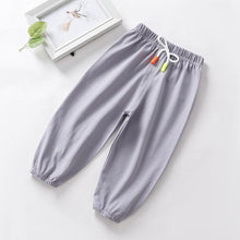 Load image into Gallery viewer, Baby Boys Thin Pants Anti Mosquito Trousers Girls Sleepwear Children Pajama Pants For Air Conditioner
