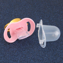 Load image into Gallery viewer, Modern Diamond Luxury Pink Crown Rhinestones Baby Pacifier Lollipop Elegant Infant Baby Shower Gift For Kids

