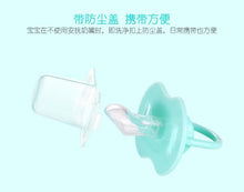 Load image into Gallery viewer, Modern Baby Pacifier New Baby Nipple Food Grade Silicone Round Head Infant Newborn Soother For Baby and Kids
