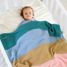 Load image into Gallery viewer, Baby Blankets Knitted Swaddle Wrap Envelopes for Stroller Bedding Blankets for Infants Soft Warm Sleep Covers Blanket for Kids
