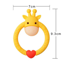 Load image into Gallery viewer, Cute Animal  Baby   Silicone Teether Child Supplies Baby Nursing  Dental Care Child Sucking Toy Perfect For Kids And Parents
