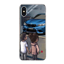 Load image into Gallery viewer, Boy See Sports Car Drift Phone Case For Iphone 14 11 12 13 Pro Max Xr X Xs Mini 8 7 Plus 6 6s Se 5s Soft Silicone Gel Cover For Iphone
