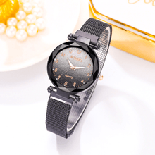 Load image into Gallery viewer, Women Magnet Buckle Gradient Color Watches Luxury Ladies Fashion Female Wristwatches For Gift Clock For Women and Girls
