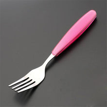 Load image into Gallery viewer, Baby Gadgets Tableware Set Children Utensil Stainless Steel Toddler Dinnerware Cutlery Cartoon Infant Food Feeding Spoon and Fork
