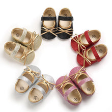Load image into Gallery viewer, Baby Newborn Infant Princess Shoes Comfortable Sole Baby Infant 0-18M Soft Material Cute Unique Design
