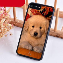 Load image into Gallery viewer, Golden Retriever Dog Cute Puppy Phone Case For Iphone 14 5 6 7 8 Plus X Xr Xs 11 12 13 Pro Max  Ultra Full Protective Liquid Silicone Case Back Cover For Iphone
