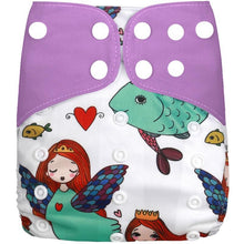 Load image into Gallery viewer, 1Pcs Reusable Cloth Diaper Adjustable Baby Nappies Washable Nappy Durable Baby Diaper
