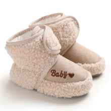 Load image into Gallery viewer, Newborn Soft Baby Boys Girls Toddler Shoes Comfortable Bottom Infant Shoes Warm Snow Boots

