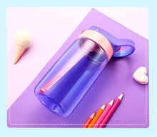 Load image into Gallery viewer, 480ML Kids Water Cup Creative Safe Baby Feeding Cups With Straws Leakproof Water Bottles Outdoor Portable Children's Cups
