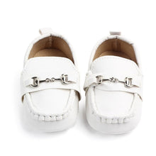 Load image into Gallery viewer, Leather Baby Shoes Fashion Infant Boys Girls Anti-slip Soft Sole Newborn First Walkers Luxury Shoes Design For Kids
