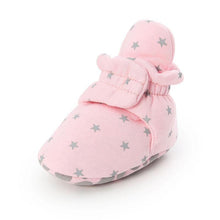 Load image into Gallery viewer, Stylish Baby Boy Girl Socks Toddler Shoes Solid Prewalkers Booties Cotton Winter Soft Anti-slip Warm Newborn Infant Shoes
