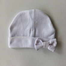 Load image into Gallery viewer, Modern Baby Girls and Boys Cotton Butterfly Hat For Newborn Infant Caps For Winter ad Sleeping for Baby Kids
