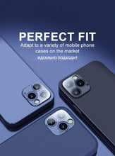 Load image into Gallery viewer, 3pcs Camera Lens Tempered Glass For iPhone 11 12 13 Pro XS Max X XR Camera Protector For iPhone 11 7 8 6 6S Plus SE Camera Glass Case Scratch Resistant Tempered Glass

