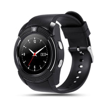 Load image into Gallery viewer, Famous Sport Men Smart Watch WIth SIM card For Android and IOS sistems With Camera Rounded Answer Call Dial Call Smartwatch and  Heart Rate Fitness Tracker
