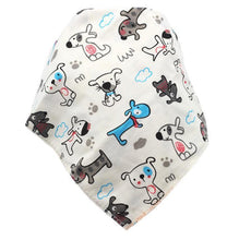 Load image into Gallery viewer, Baby Bibs Waterproof Triangle Cotton Cartoon Child Bibs Dribble Bibs Newborn Slabber Absorbent Cloth For Kids
