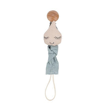 Load image into Gallery viewer, Handmade Modern Unique Baby Pacifier Chain Clip Cotton Cloth Plush Animal Toys Soother Nipples Holder For Baby
