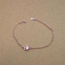 Load image into Gallery viewer, Elegant Wedding Jewelry Modern Dog Cat Paw Bear Claw Pink Heart AAA Cubic Zircon Rose Gold Chain Link Luxury Bracelets For Women Party Jewelry Gift
