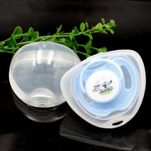 Load image into Gallery viewer, Portable Infant Newborn Baby Pacifier Case Box Nipple Shield Case Pacifier Holder Storage Box For Baby Pacifier
