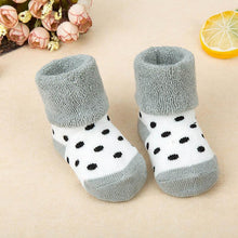 Load image into Gallery viewer, Cotton Newborn Baby Durable Anti Slip Floor Socks For Baby Boy And Baby Girl Perfect Baby Shower Gift
