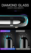 Load image into Gallery viewer, 20D Full Cover Tempered Glass For iPhone 11 12 13 mini Pro X XR XS Max Screen Protector For iPhone 6 7 8 Plus SE Protective Film HD Clear Easy Installation Frame 9H Hardness Bubble Free Anti-Scratch &amp; Anti-Fingerprint
