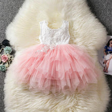 Load image into Gallery viewer, Luxury Toddler Girl Baby Clothing Dresses For 1 Year Birthday Christening Lace Girls Tulle  Infant Party Cake Smash Outfit Dress for Girls 1-6 Years

