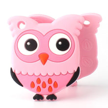 Load image into Gallery viewer, Owl Silicone Teethers Food Grade For Baby Teething  Silicone Beads Teething Toddler Toys For Kids
