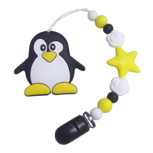 Load image into Gallery viewer, Baby Teething Lovely Koala Owl Horse Cookies Baby Teether Molar Toy Gift Raccoon Food Grade Silicone Beads For Kids and Baby
