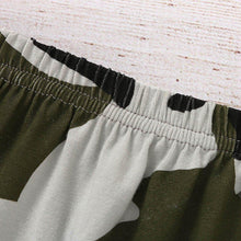 Load image into Gallery viewer, Baby Boy Letter Hoodie T-Shirt Tops and  Camo Pants Outfits In Modern New Printed Style For Kids
