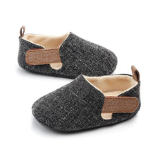 Load image into Gallery viewer, Baby Unisex Shoes Infant Soft First Walkers Nonslip Indoor Outdoor Shoes Cotton Fabric Prewalkers
