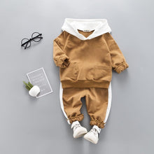 Load image into Gallery viewer, Winter Newborn Clothes For Baby Boys Clothes Set Hoodie and Pants 2pcs Outfit Kids Costume Baby Suit
