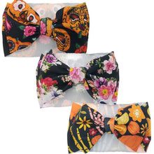 Load image into Gallery viewer, Modern Luxury Elegant Baby Girls Headband Turban Photography Props Baby Hair Accessories Bow 3 Pcs Set For Girls Baby
