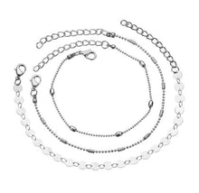 Load image into Gallery viewer, Gold Metal Shell Coconut Tree Female Anklets Barefoot Sandals Foot Summer Double Layers  Foot  Bracelets Leg Jewelry
