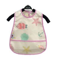 Load image into Gallery viewer, Modern Interesting Cartoon Adjustable Baby Bibs Waterproof Lunch Feeding Bibs Baby Cartoon Feeding Cloth Children Bib For Kids
