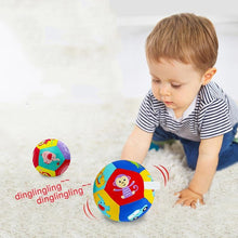 Load image into Gallery viewer, Education Baby Toys For Children Animal Ball Soft Plush Mobile Toy With Sound Baby Rattle Infant Body Building Ball For Kids
