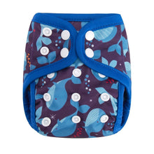 Load image into Gallery viewer, Newborn Pocket Diaper Cloth Diapers Bamboo Charcoal Inner Waterproof PUL Outer Double Gussets Nappies for Baby
