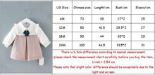 Load image into Gallery viewer, Modern Retro Vintage Handade Cute Newborn Infant Toddler Baby Girls Dress with A-line Lantern Sleeve For Girls Kids

